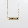 Never Alone Gold Necklace