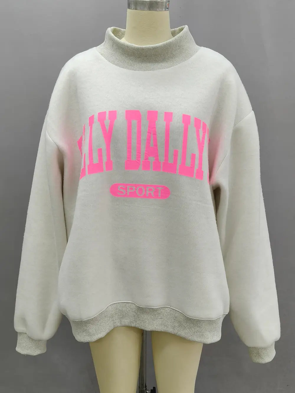 Dilly Dally Mock Reversible Sweatshirt