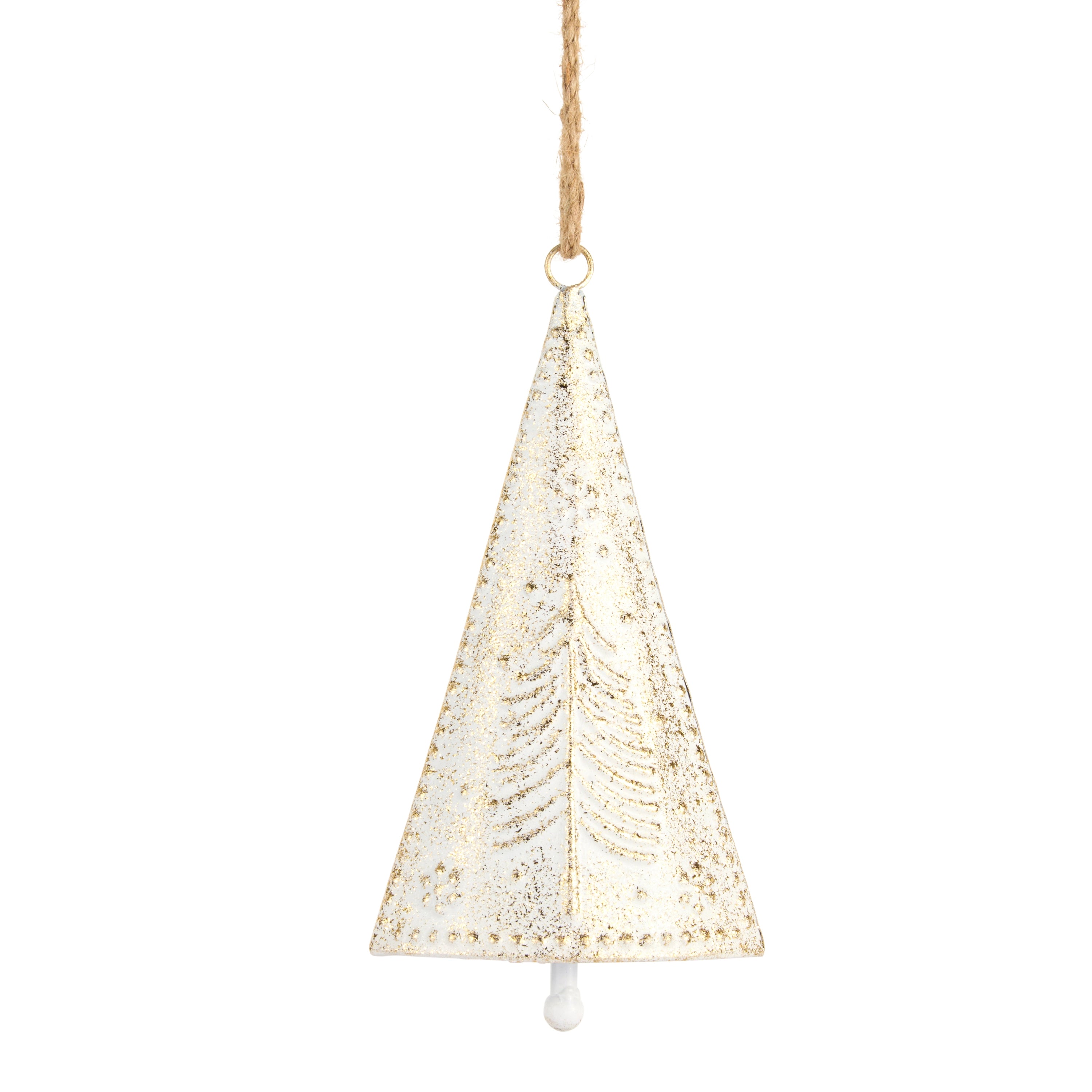 Gold Brush Ivory Tree Bell