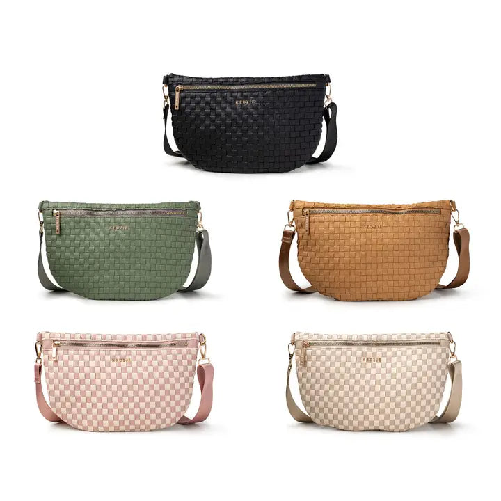 Kedzie Woven Crossbody