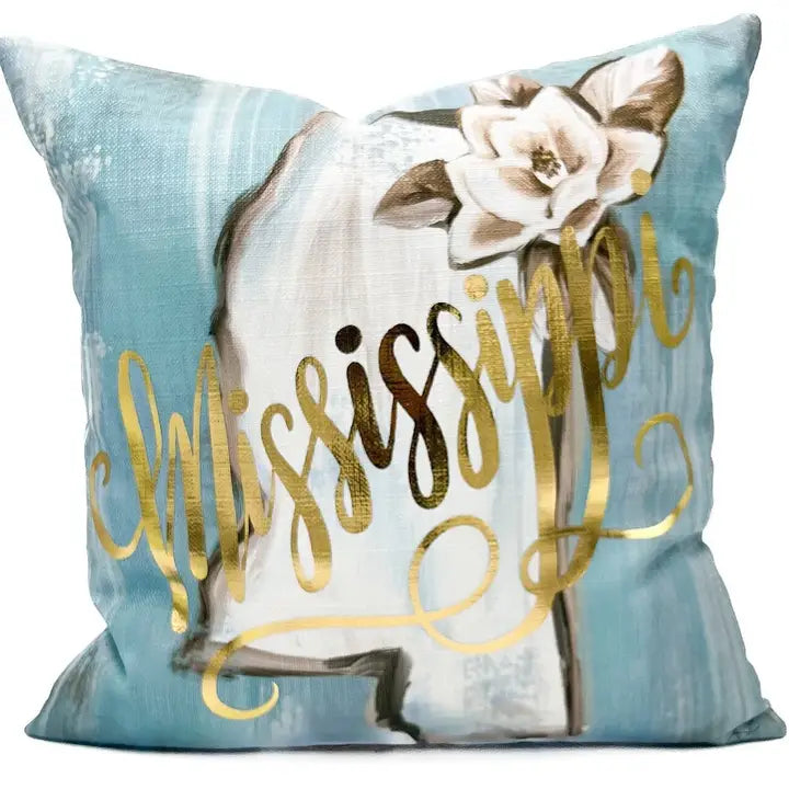 Gold Foil Pillows