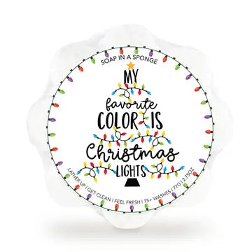 Christmas Caren Sponge
