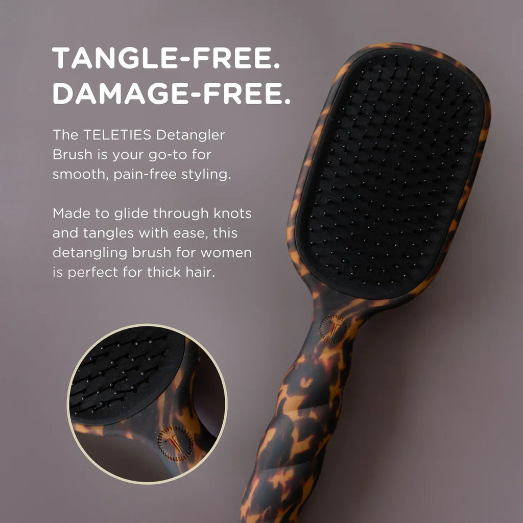 Teleties Hairbrush for Thick Hair