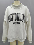 Dilly Dally Mock Reversible Sweatshirt