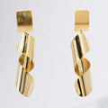Golden Curls Earrings