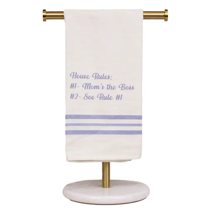 Mom's the Boss Hand Towel