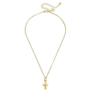 Small Cross Dainty Necklace