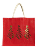 Christmas Tree Sequin Tote