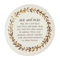 Mr. and Mrs. Blessing Plate