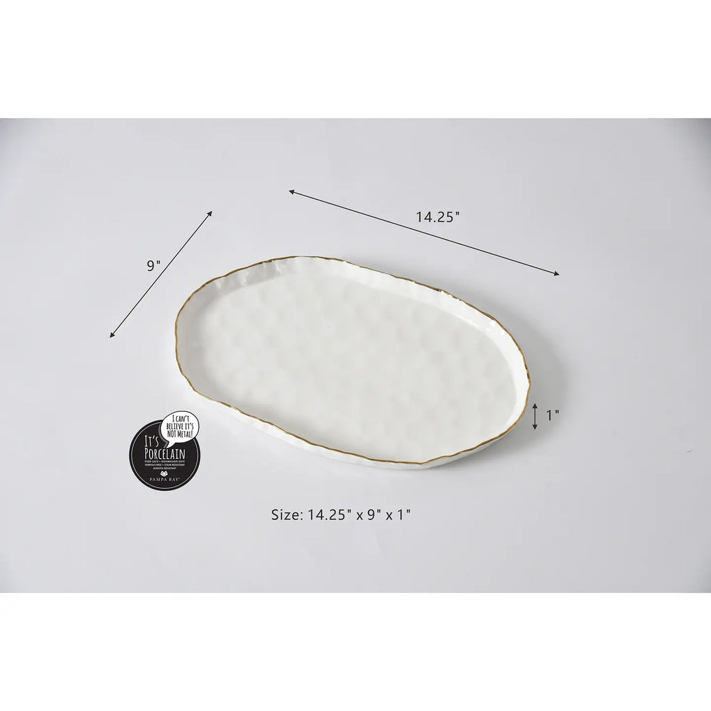 Pampa Bay Oval Platters