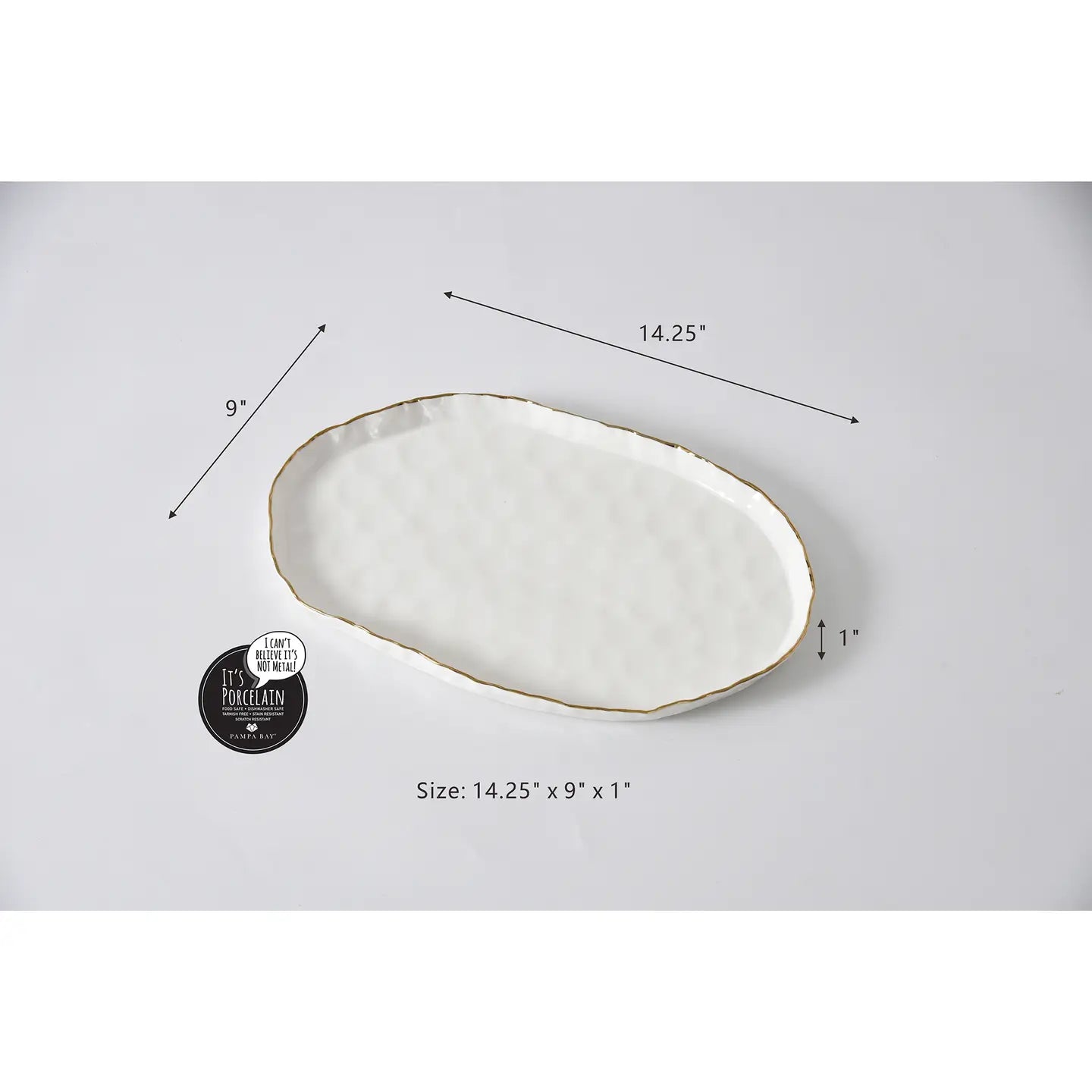 Pampa Bay Oval Platters