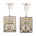 Music Sheet Church Ornament