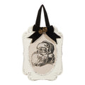 12" Santa Embossed Wall Art