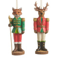 5.5" Fox and Deer Ornaments