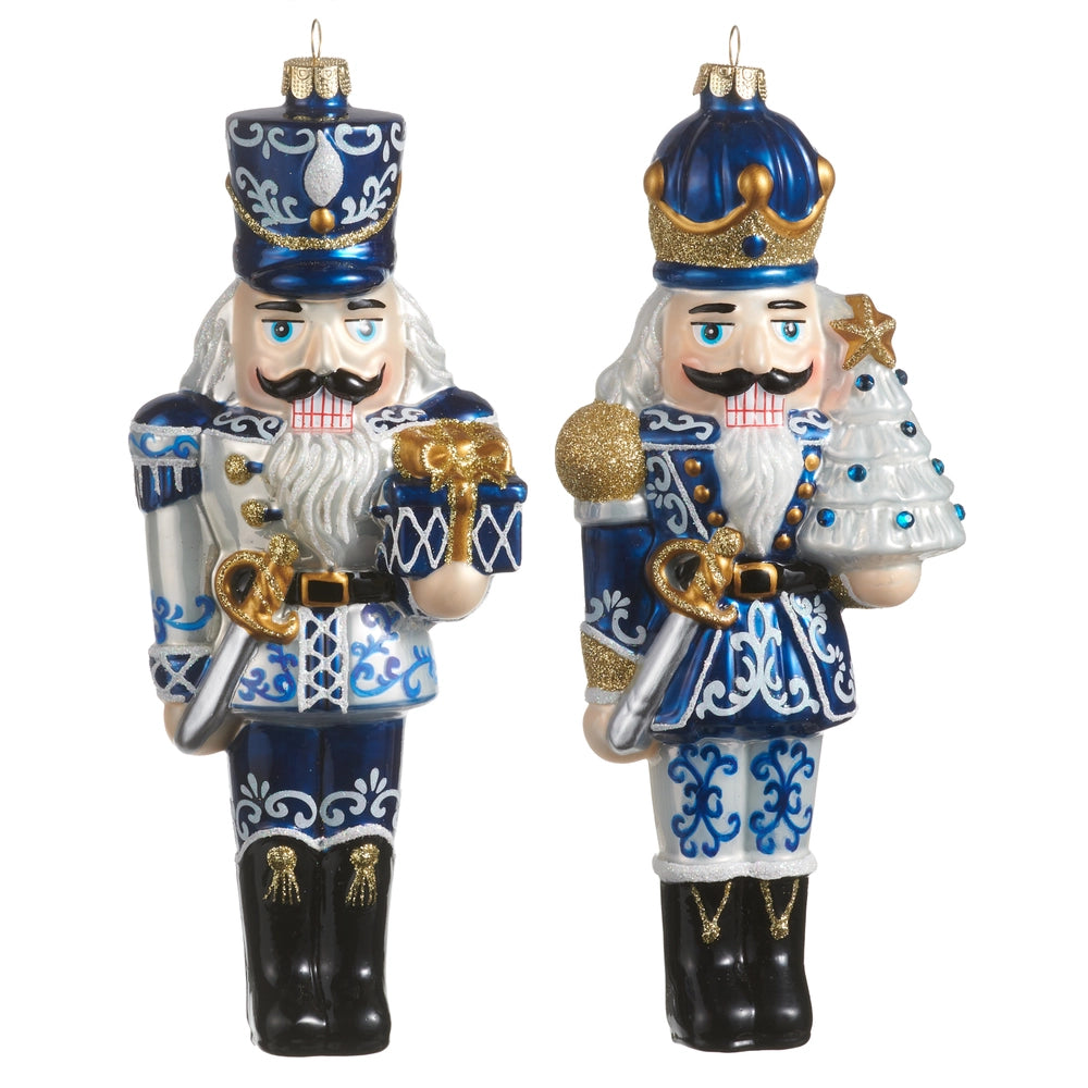 8.25" Chinoiserie Nutcracker Ornament
