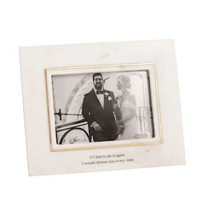 Choose You Marble Frame