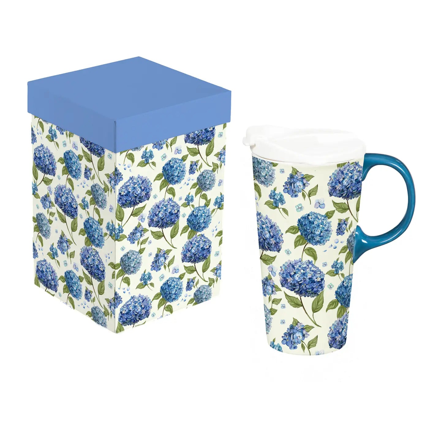 Hydrangea Ceramic Cup