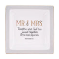 Mr. & Mrs. Joined Trinket Tray