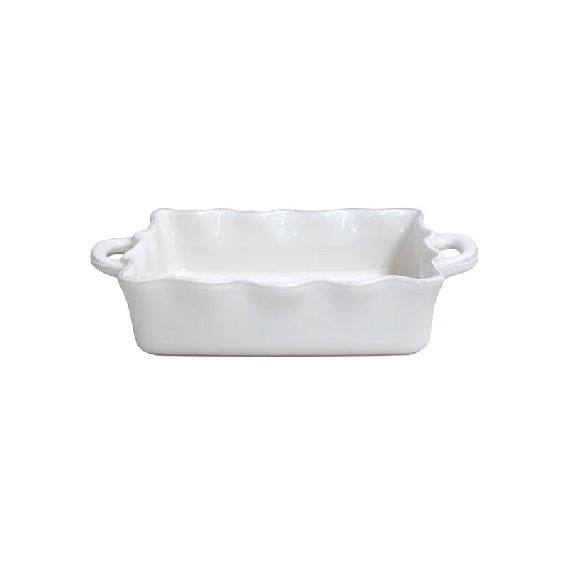 Casafina Med. Rect. Ruffle Baker