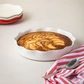 Casafina Ruffle Pie Dish 11in.