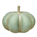 Green Pumpkins with Gold Accent