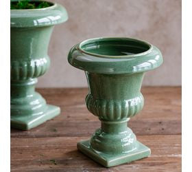 Verdigris Urn Pot