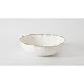 Gold Rim Large Bowl