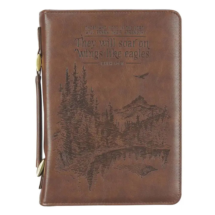 Wings Like Eagles Bible Cover
