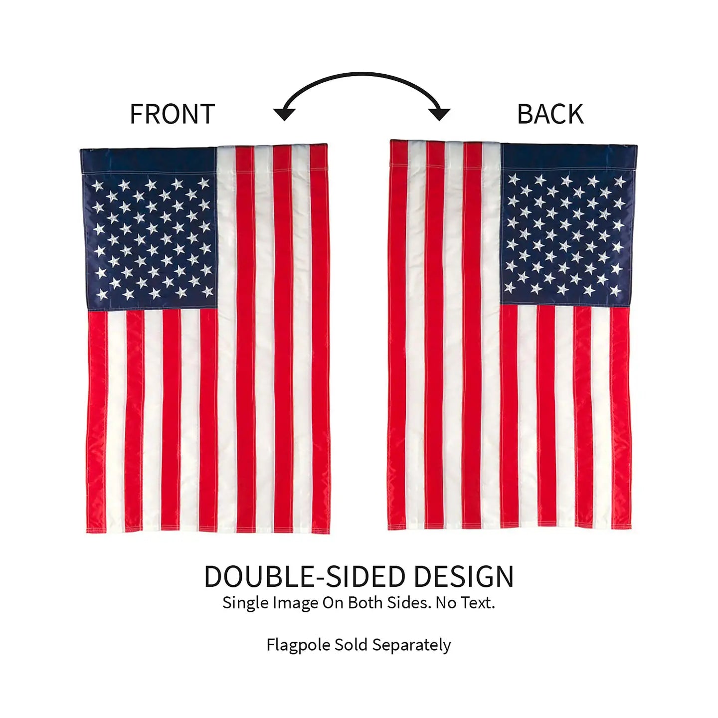 American Flag Applique Flag