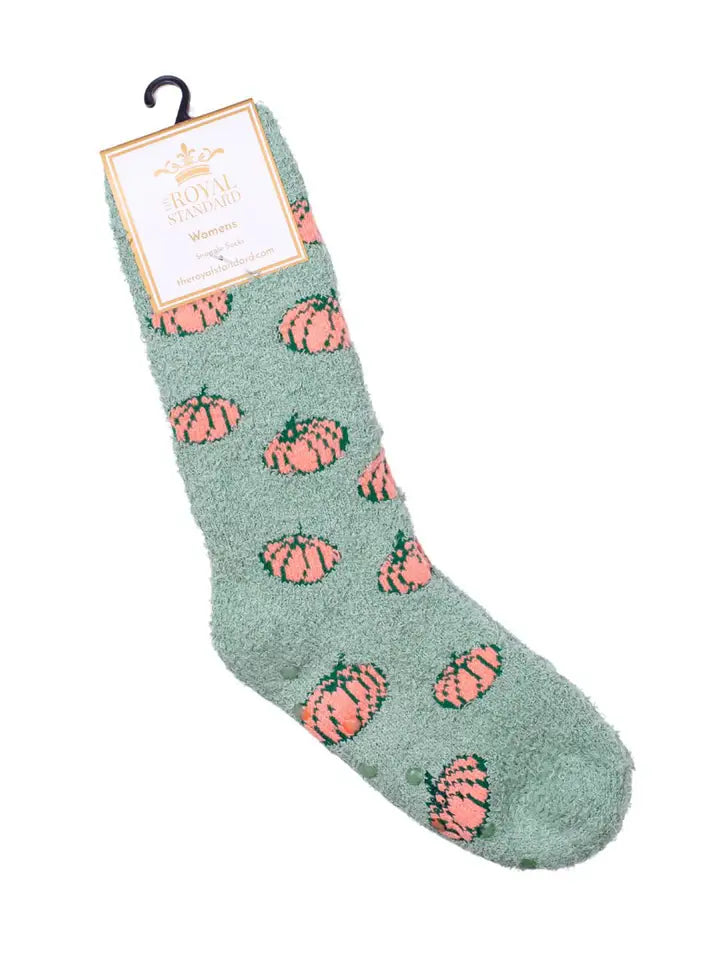 Women's Pumpkin Snuggle Socks