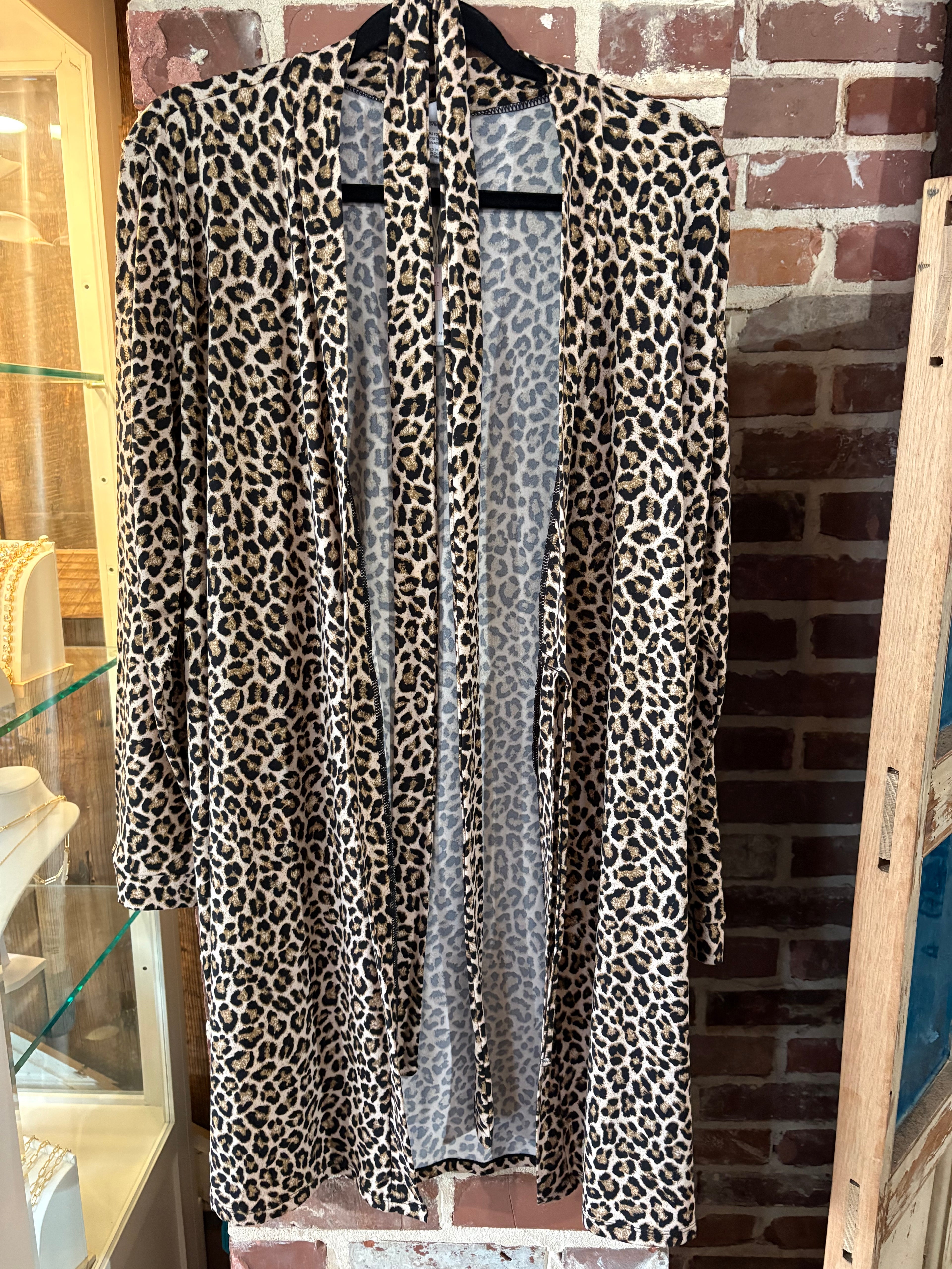 Classic Leopard Robe
