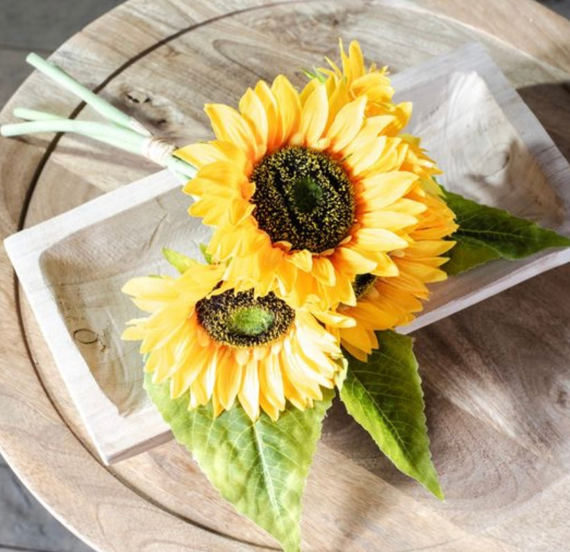 12" Sunflower Bunch