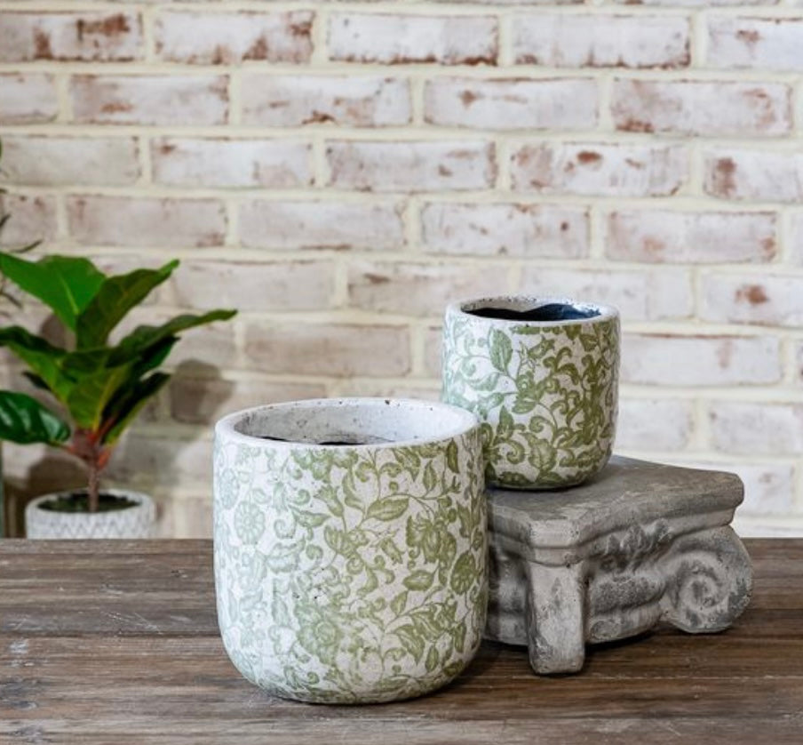 Floral Garden Pots