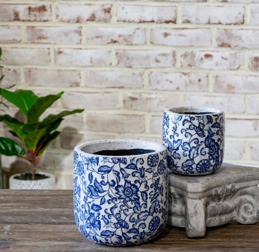 Floral Garden Pots
