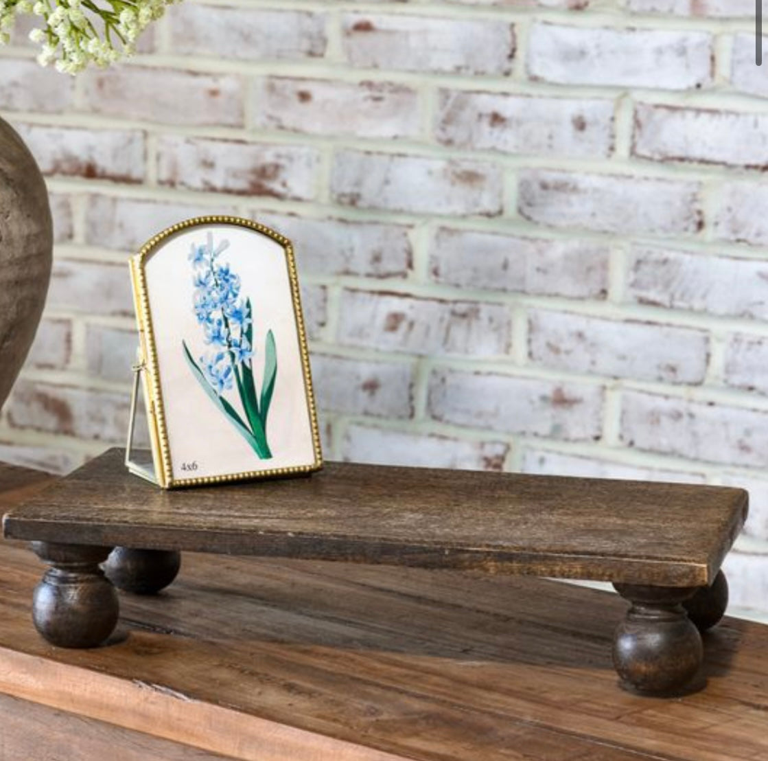 Dark Wood Raised Riser