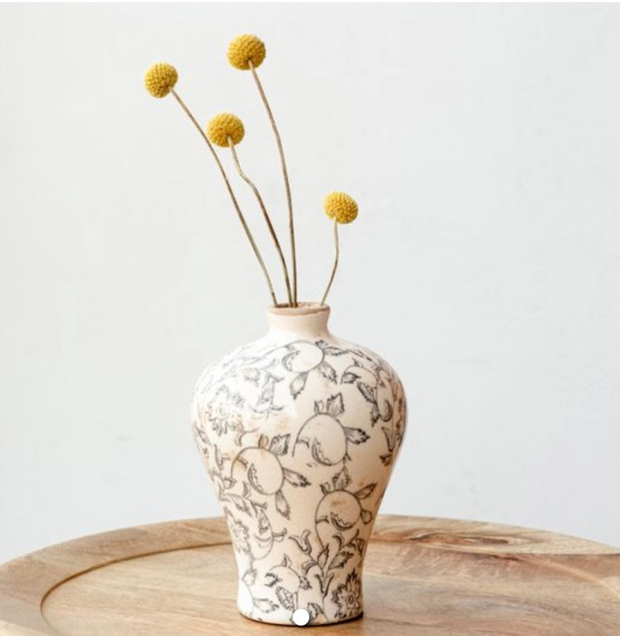 7.7" Heirloom Plum Vase