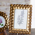 4x6 Bronze Scallop Frame
