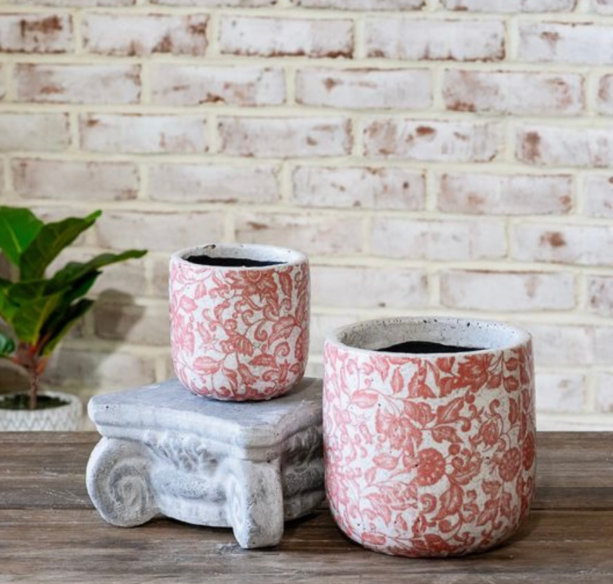 Floral Garden Pots