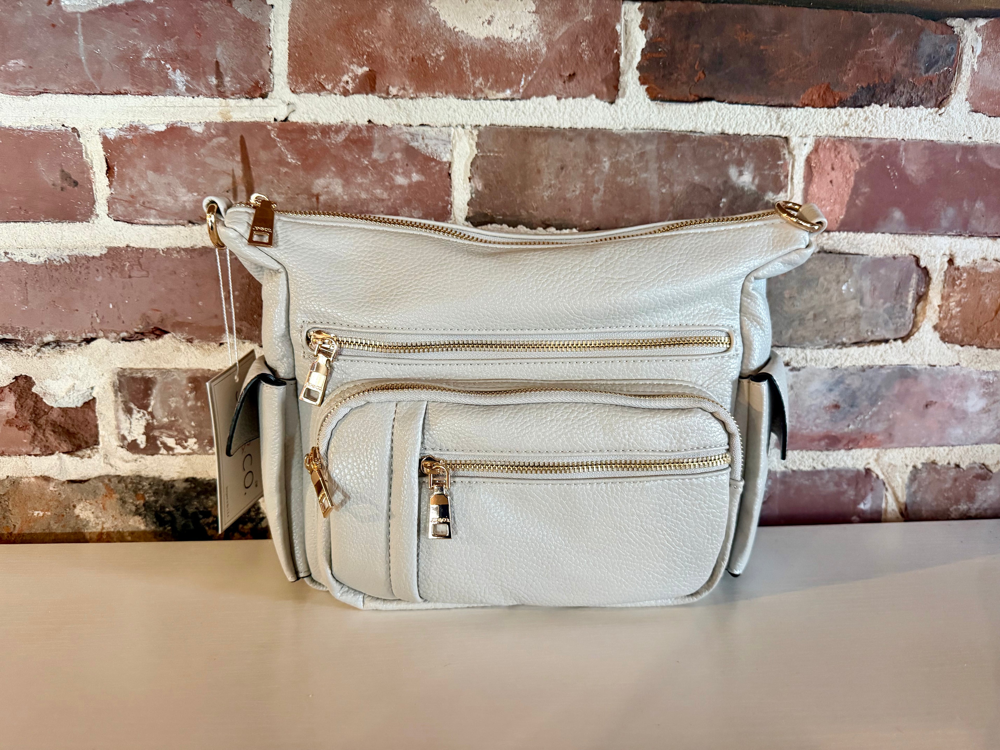 Nicole Multi Zip Crossbody