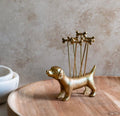 Gold Dog Picks and Holder