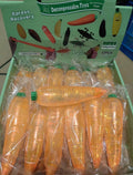 Orange Carrot Glitter Squishy