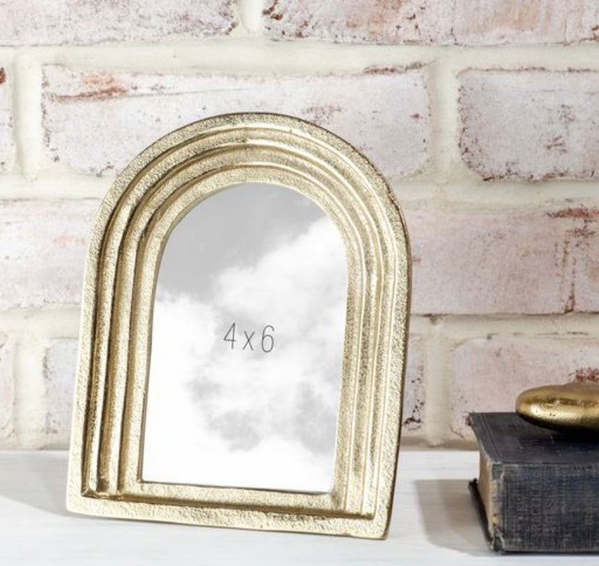 4x6 Gold Arch Frame