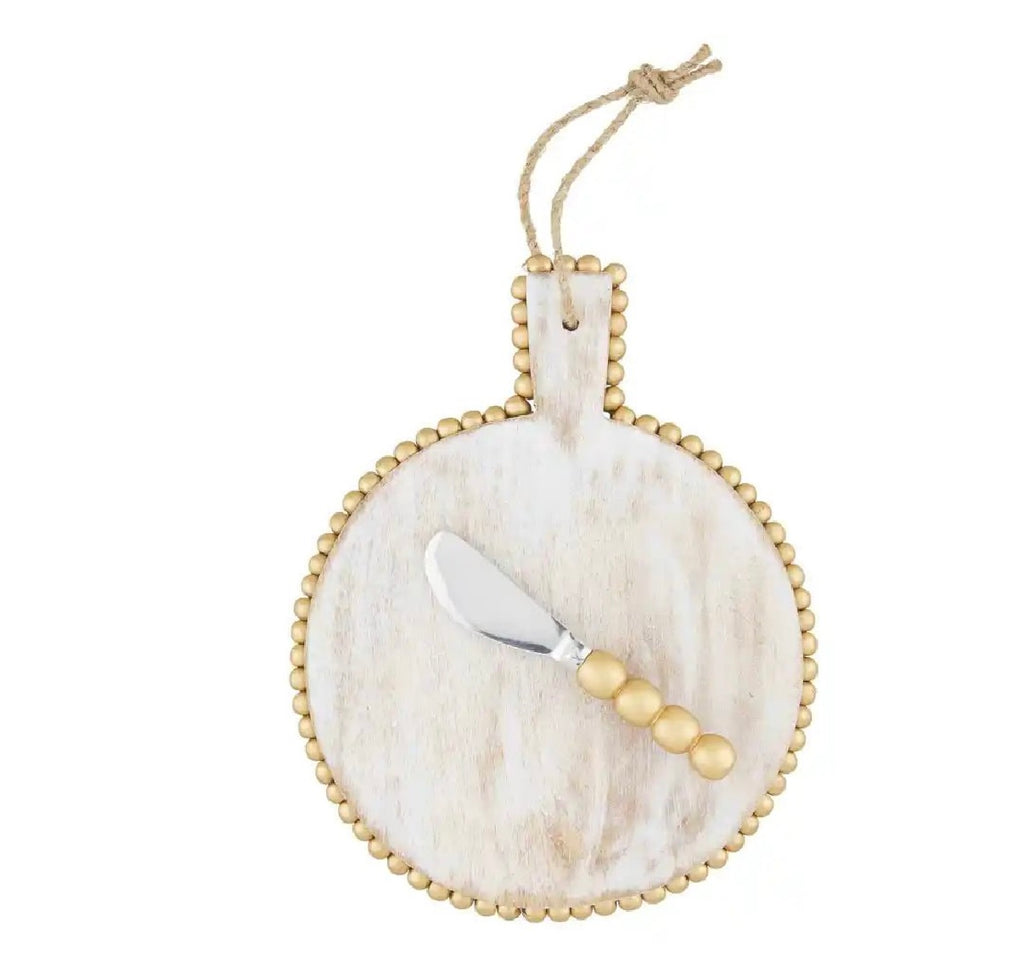Gold Beaded Edge Board Set