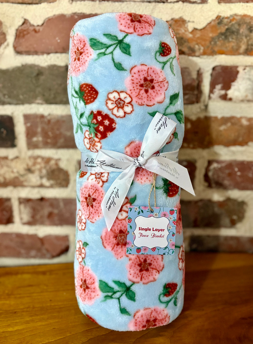Strawberries in the Meadow blanket