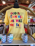 God is within her tee