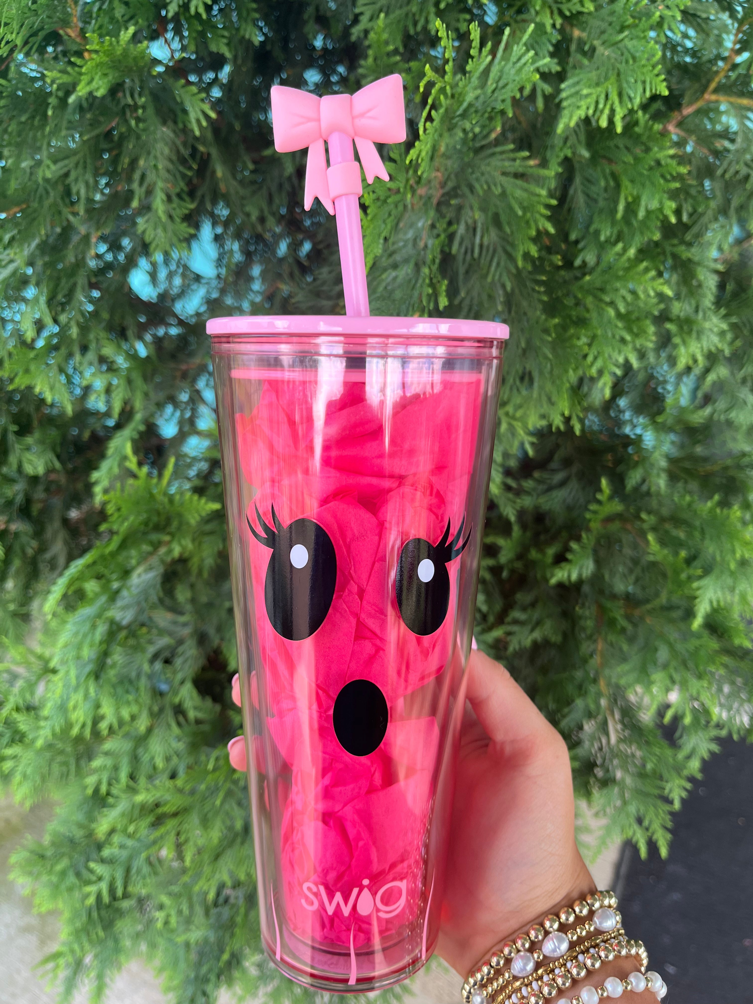 Ghost Plastic 24oz. Tumbler