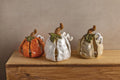 Stoneware Pumpkins