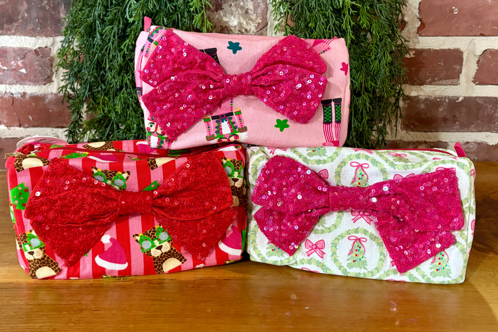 JM Christmas Zipper Pouch