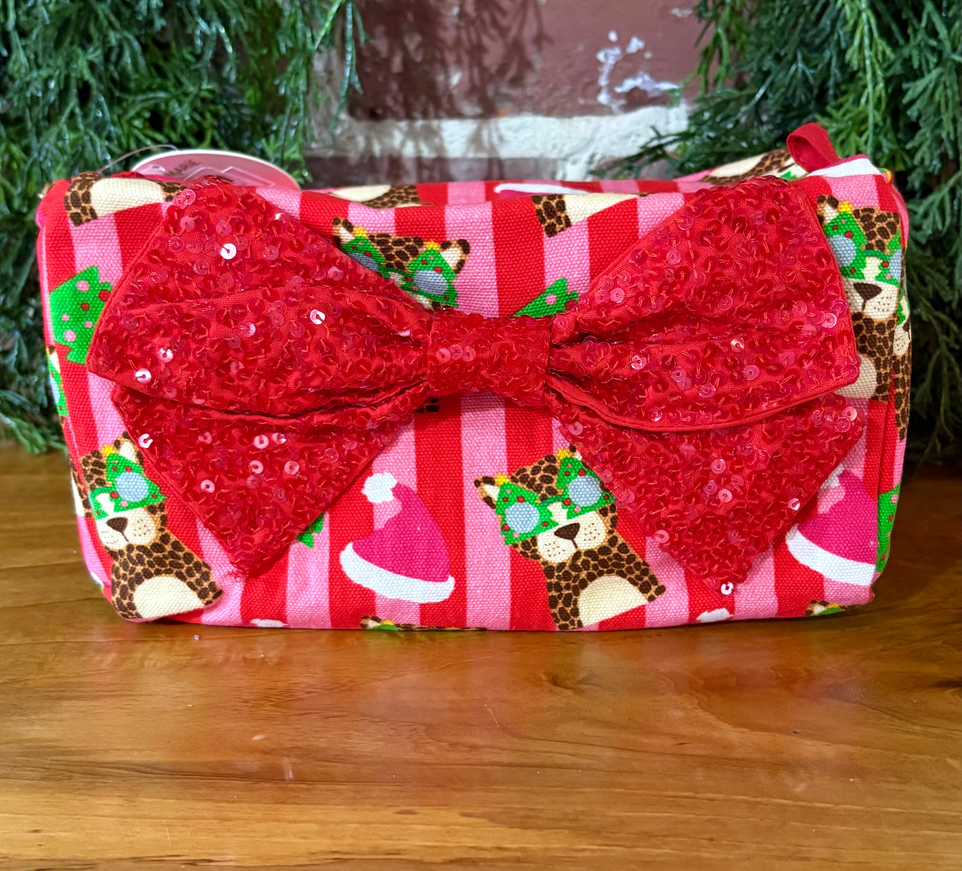 JM Christmas Zipper Pouch