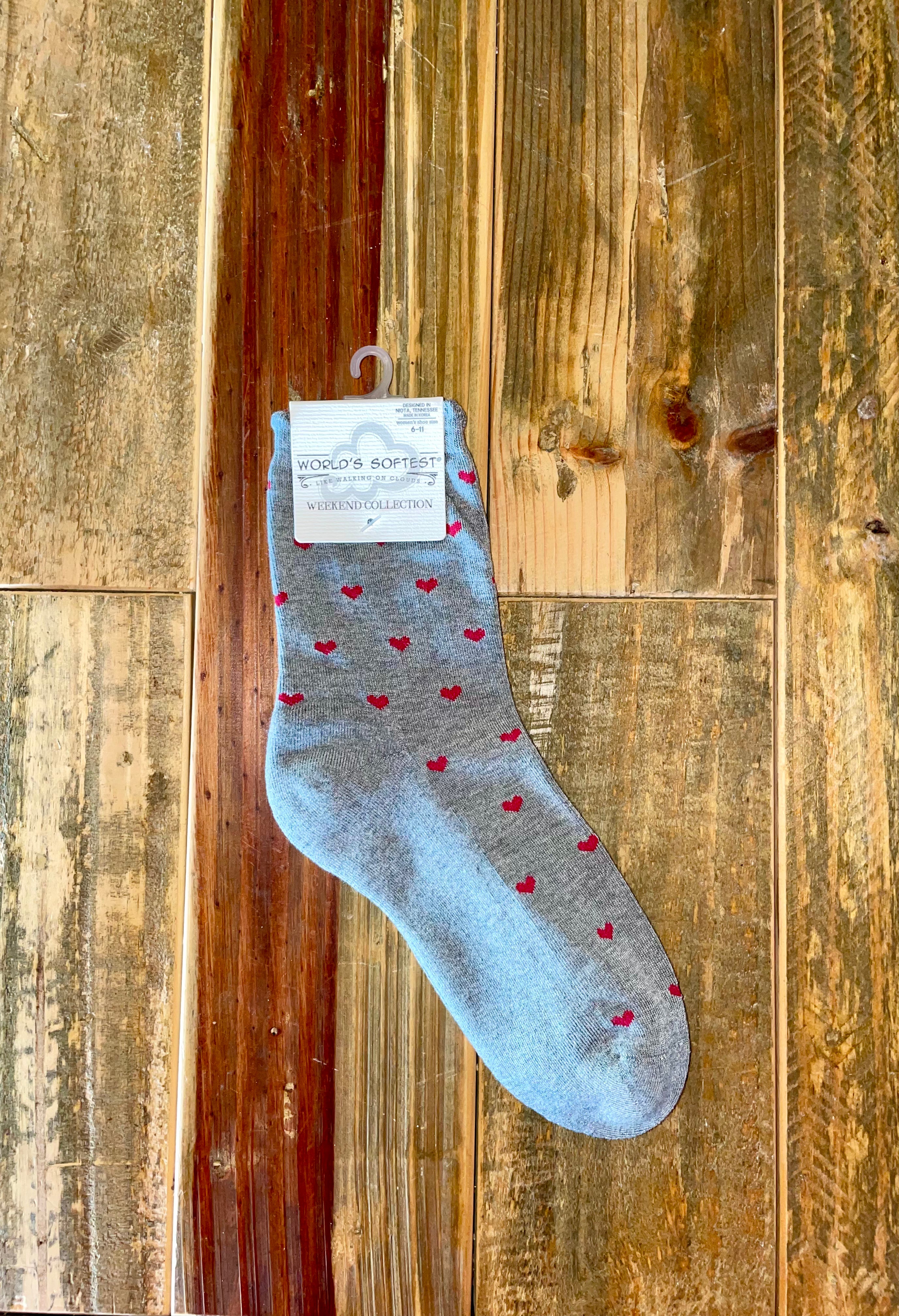 WS Red Heart Socks